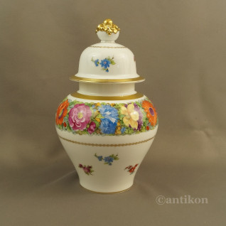 Rosenthal wazon ręcznie malowany z kwiatami  Rosenthal wazon ręcznie malowany z kwiatami