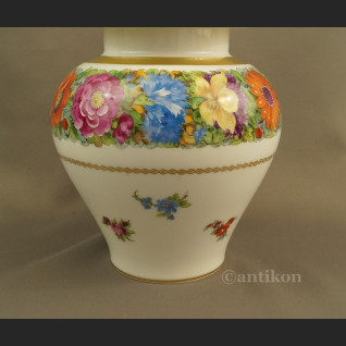 Rosenthal wazon ręcznie malowany z kwiatami  Rosenthal wazon ręcznie malowany z kwiatami