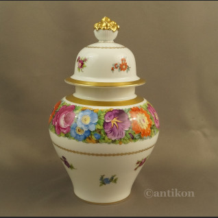 Rosenthal wazon ręcznie malowany z kwiatami  Rosenthal wazon ręcznie malowany z kwiatami