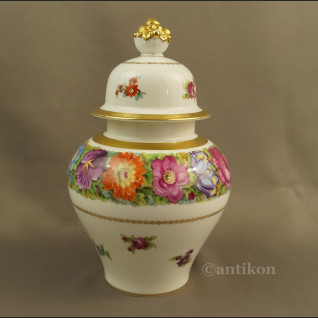 Rosenthal wazon ręcznie malowany z kwiatami  Rosenthal wazon ręcznie malowany z kwiatami