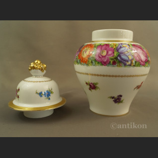 Rosenthal wazon ręcznie malowany z kwiatami  Rosenthal wazon ręcznie malowany z kwiatami