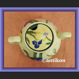 Porcelanowa cukierniczka irysy Porcelanowa cukierniczka irysy