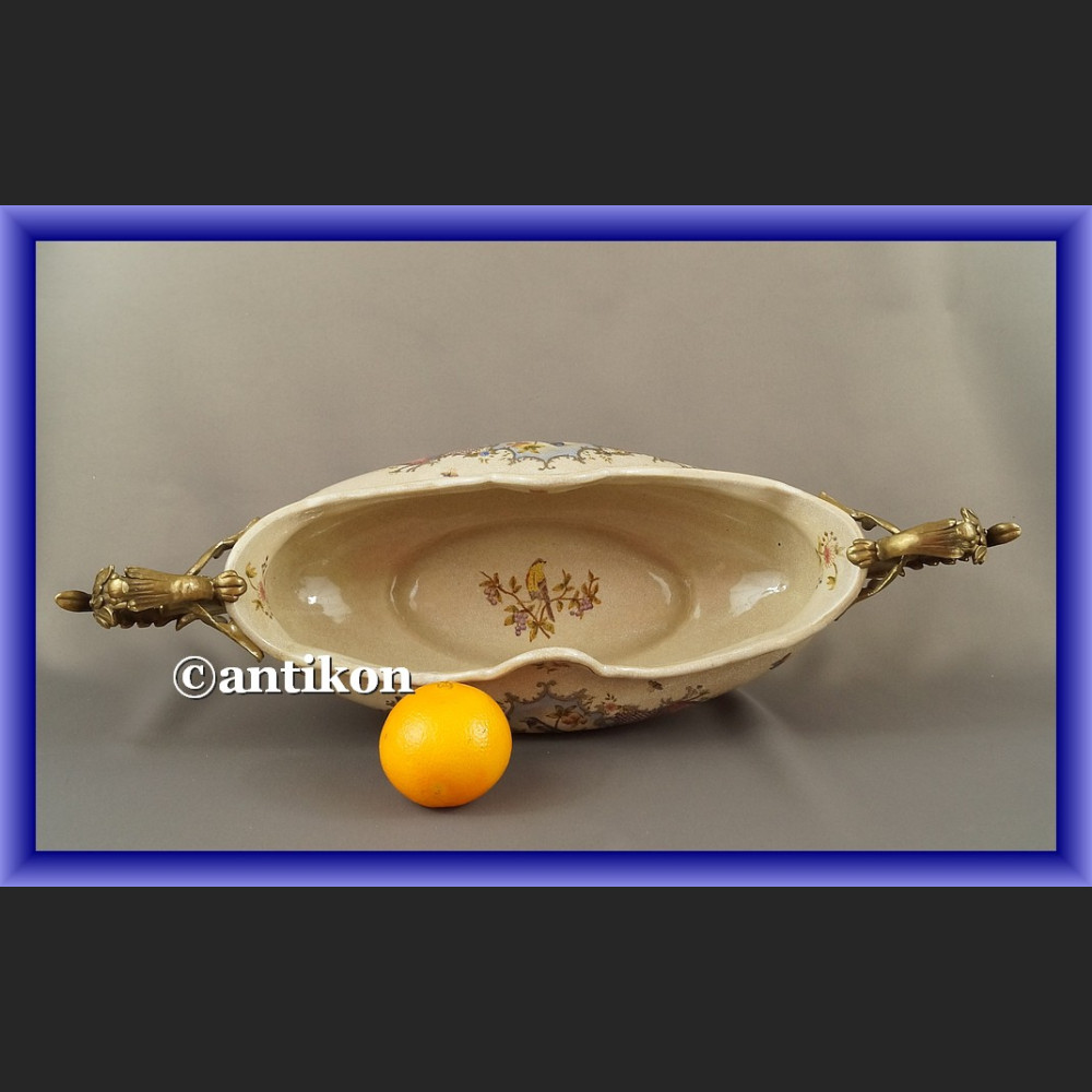 Żardiniera okuta brązem pałacowa Żardiniera okuta brązem pałacowa