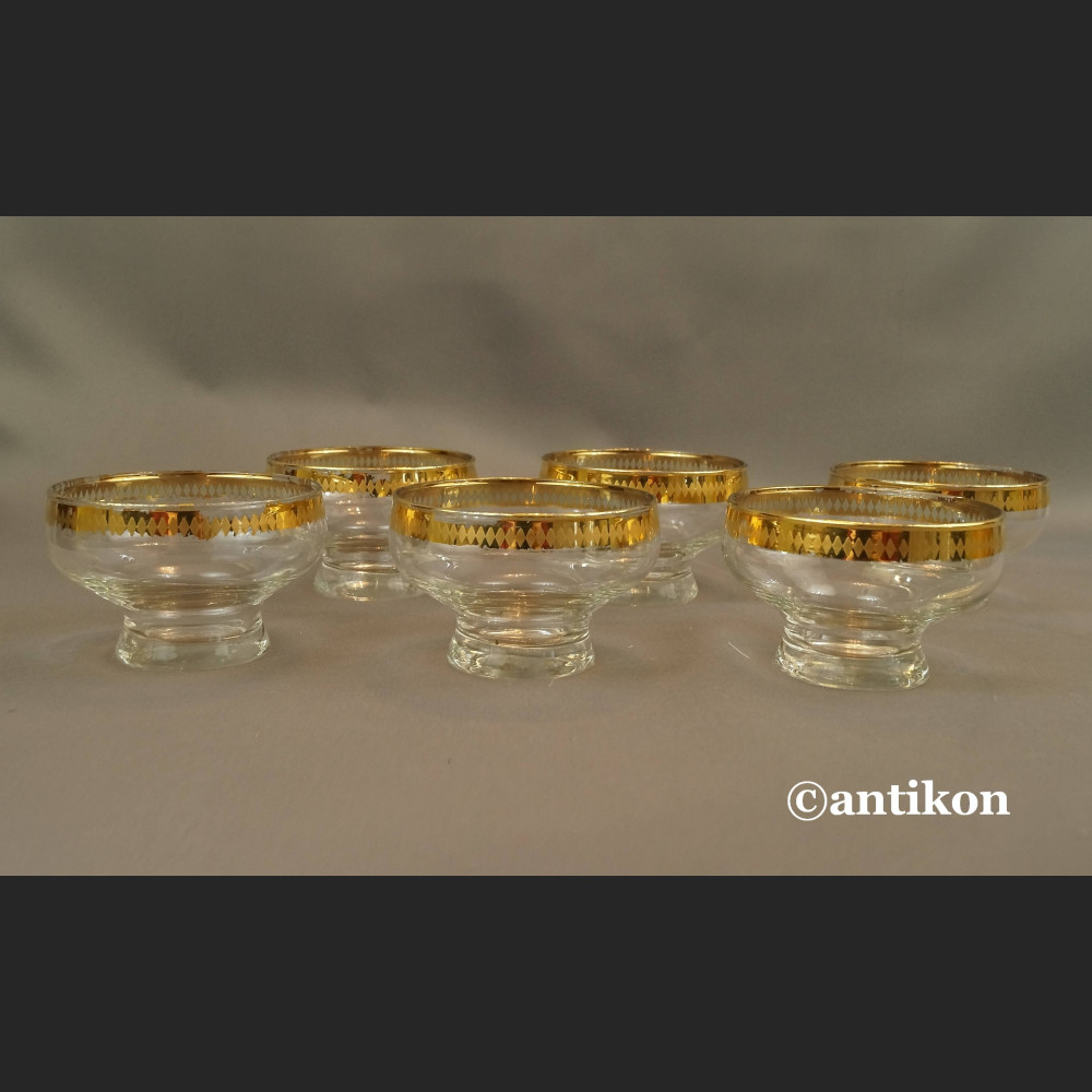 Pucharki szklane 6 szt 