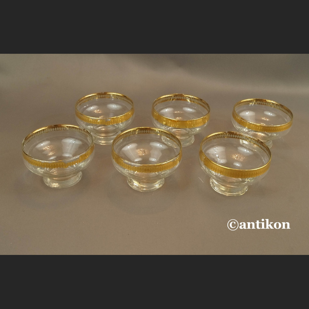 Pucharki szklane 6 szt 