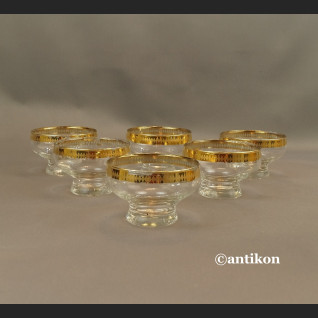 Pucharki szklane 6 szt 