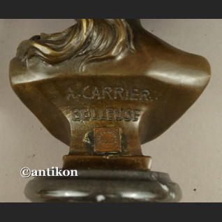 Popiersia kobiet rzeźba wg Carrier Francja Popiersia kobiet rzeźba wg Carrier Francja