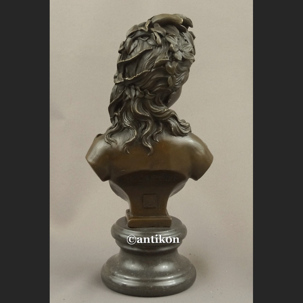 Popiersia kobiet rzeźba wg Carrier Francja Popiersia kobiet rzeźba wg Carrier Francja