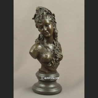 Popiersia kobiet rzeźba wg Carrier Francja Popiersia kobiet rzeźba wg Carrier Francja