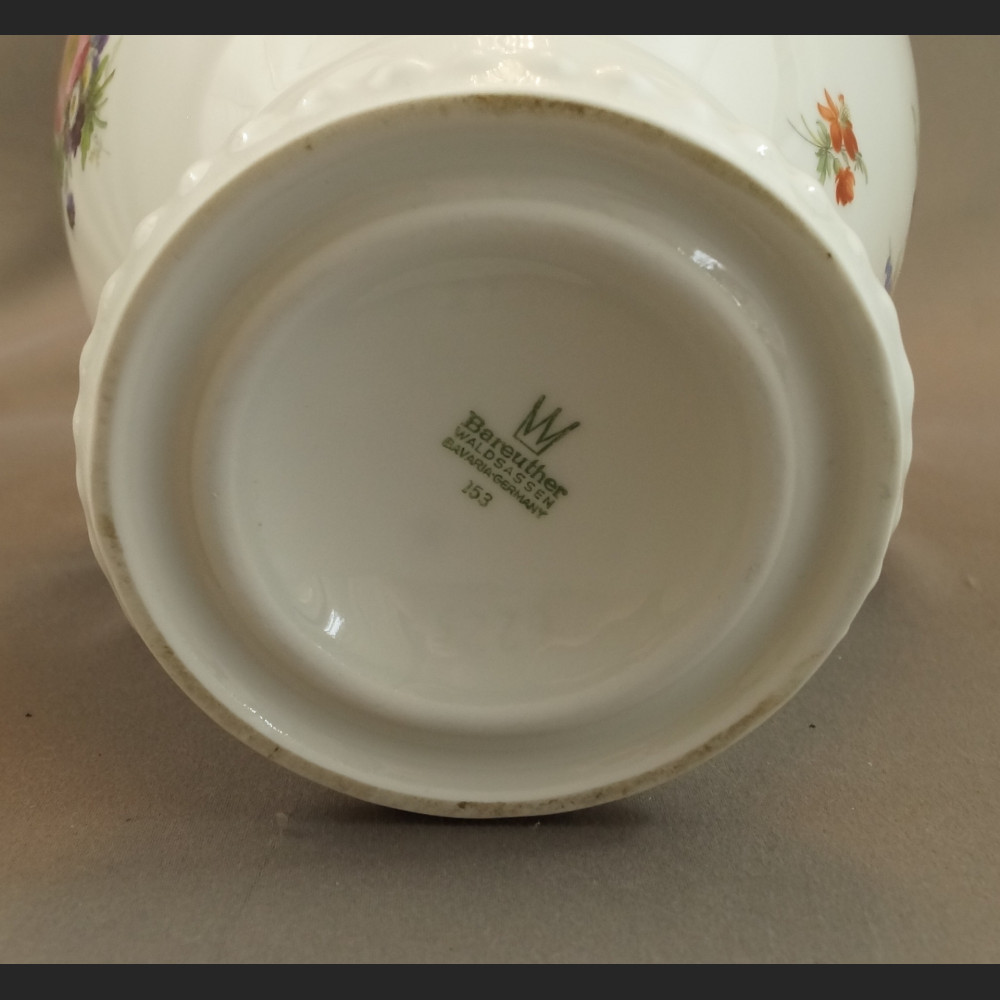 Duży wazon z pokrywą piękna porcelana Duży wazon z pokrywą piękna porcelana