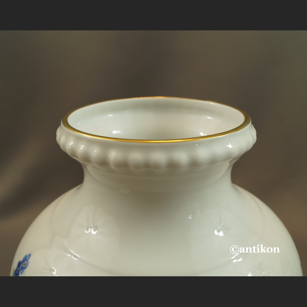 Duży wazon z pokrywą piękna porcelana Duży wazon z pokrywą piękna porcelana