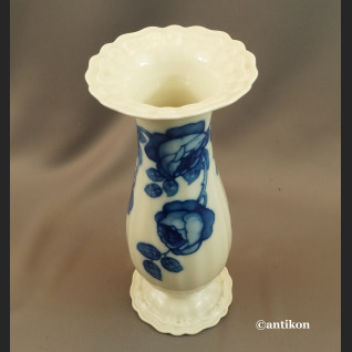 Wazon Rosenthal malowany kobaltem róże  Wazon Rosenthal malowany kobaltem róże