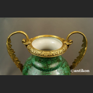 Malachitowy wazon luksusowy prezent 