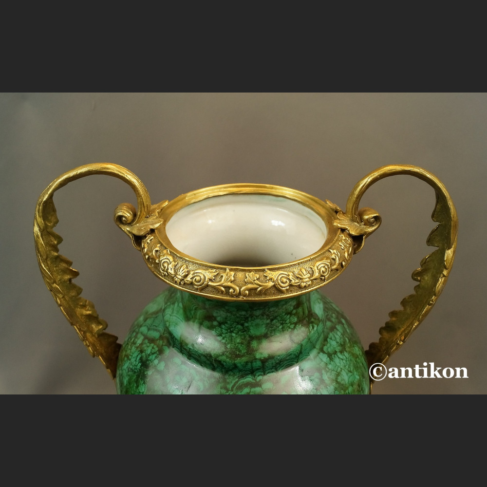 Malachitowy wazon luksusowy prezent 