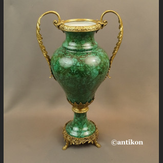 Malachitowy wazon luksusowy prezent 