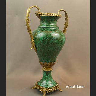 Malachitowy wazon luksusowy prezent 