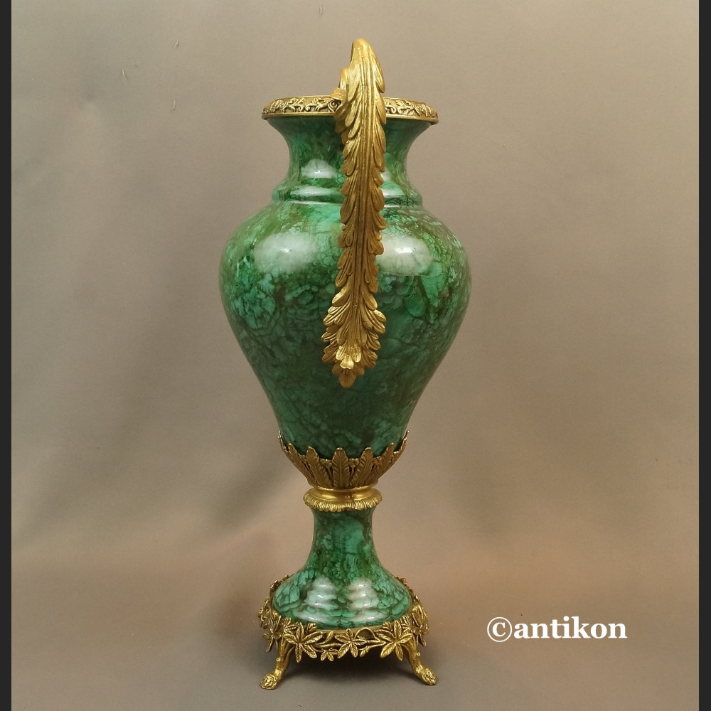 Malachitowy wazon luksusowy prezent 