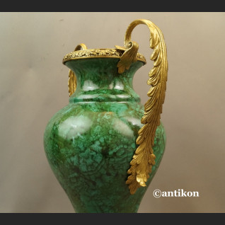 Malachitowy wazon luksusowy prezent 