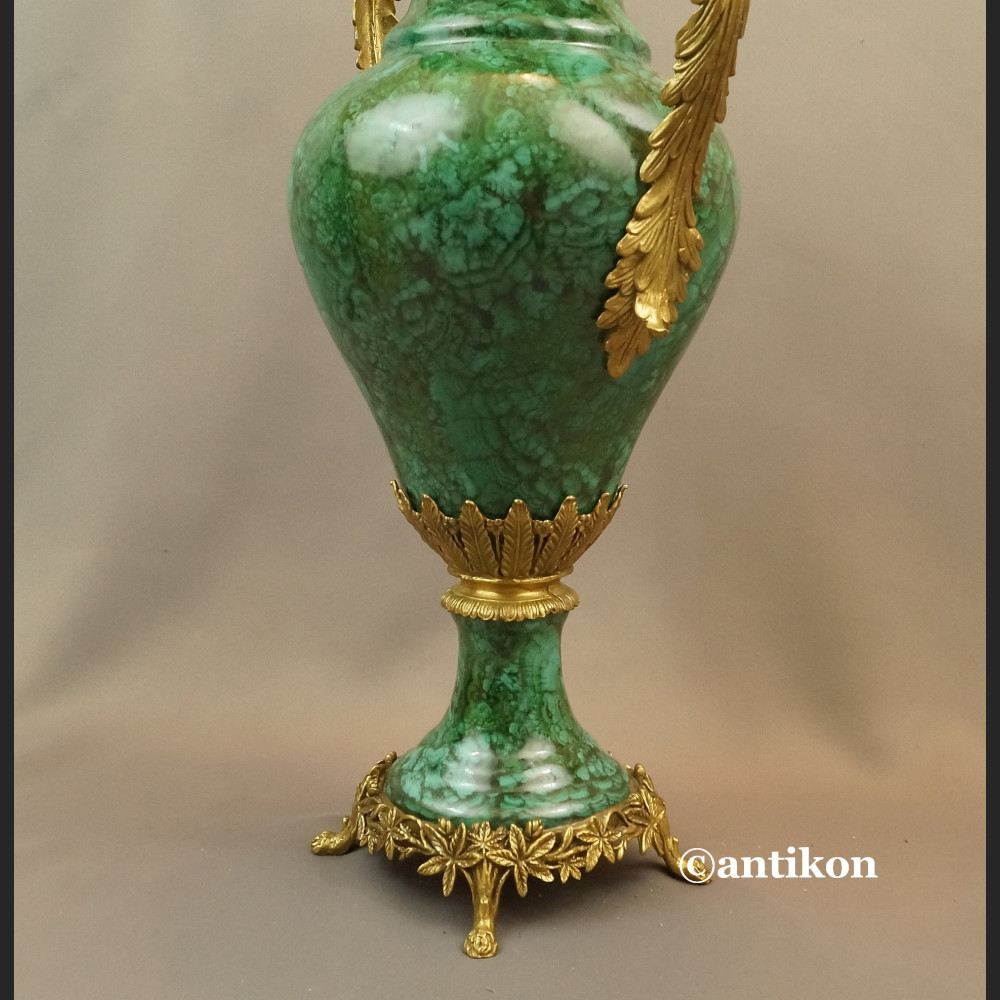 Malachitowy wazon luksusowy prezent 