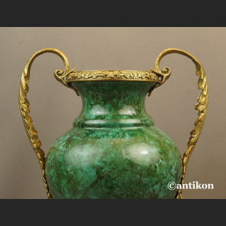 Malachitowy wazon luksusowy prezent 