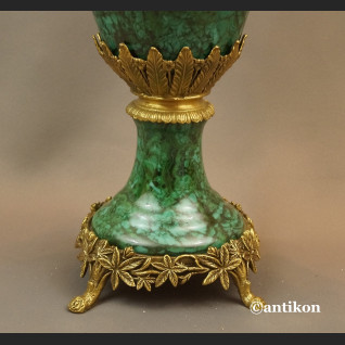 Malachitowy wazon luksusowy prezent 