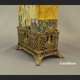 Wazon Klimt Pocałunek zdobiony brązem Wazon Klimt Pocałunek zdobiony brązem