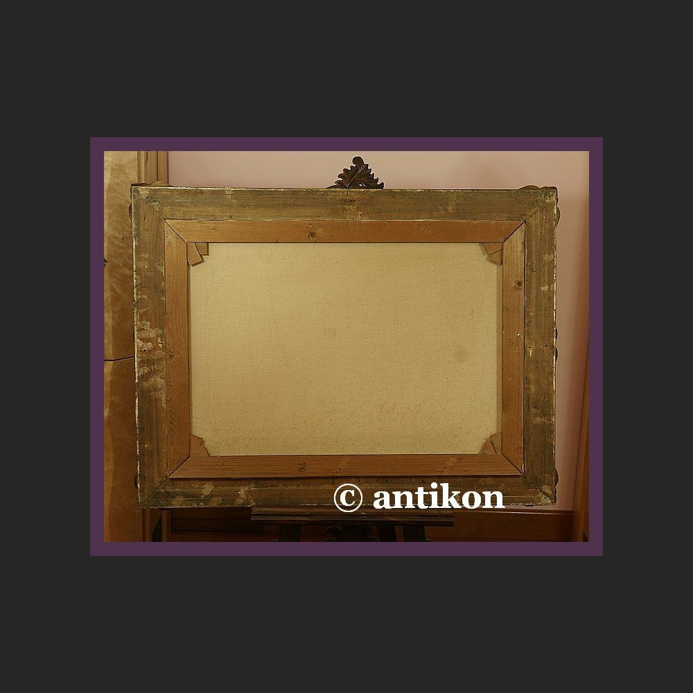 ŁODZIE MARYNISTYKA PRZEŚLICZNY SYG. OBRAZ STARY OLEJ NA PŁÓTNIE PIĘKNA RAMA