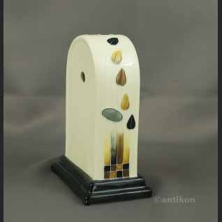 Zegar porcelanowy ręcznie malowany 