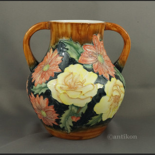 Duży dzban ceramiczny malowany