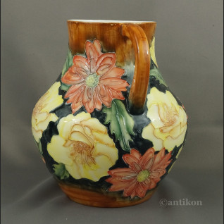 Duży dzban ceramiczny malowany 