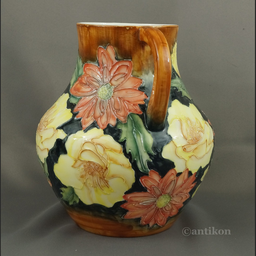 Duży dzban ceramiczny malowany 