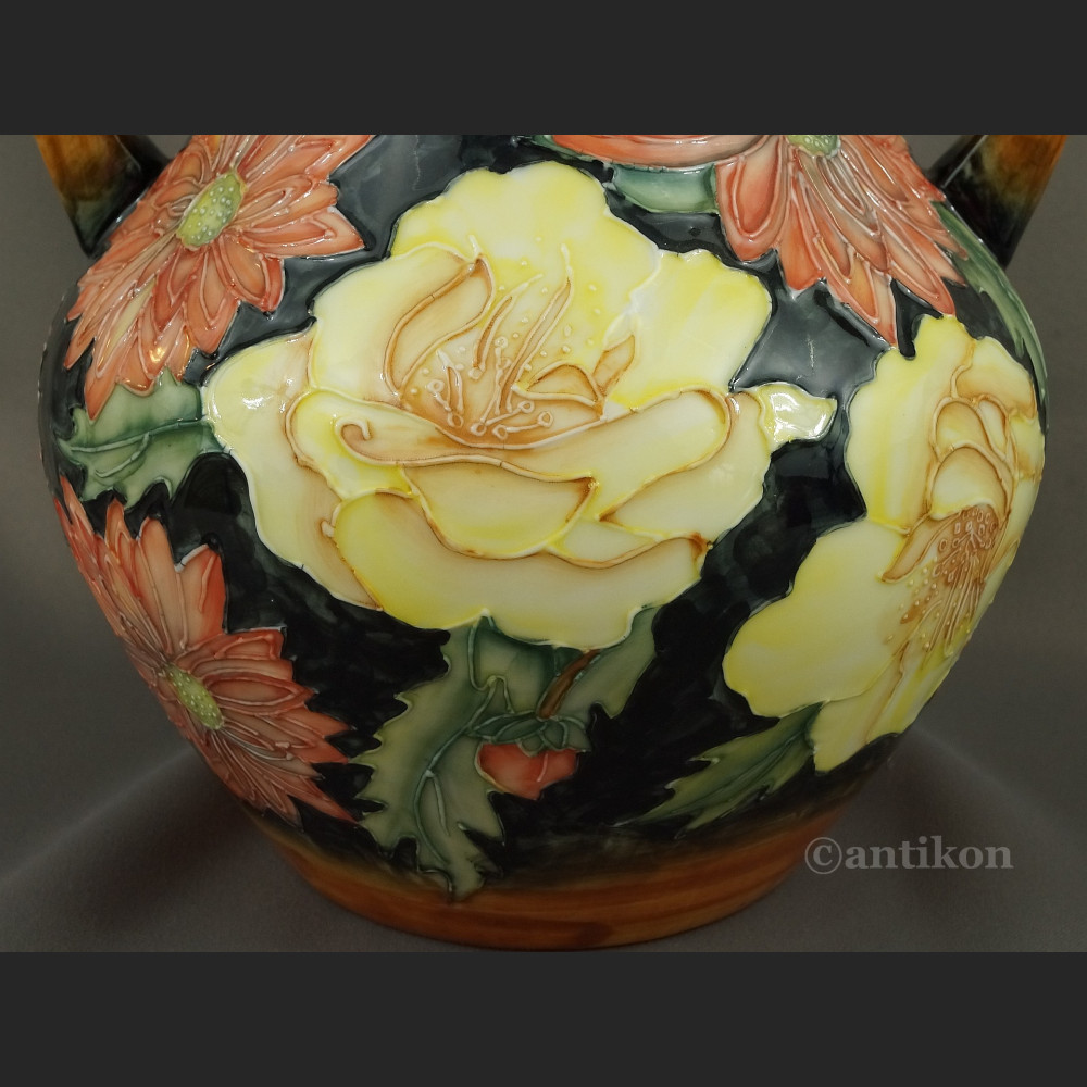 Duży dzban ceramiczny malowany 