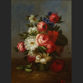 Flamandzki bukiet kwiatów obraz olejny  Flamandzki bukiet kwiatów obraz olejny