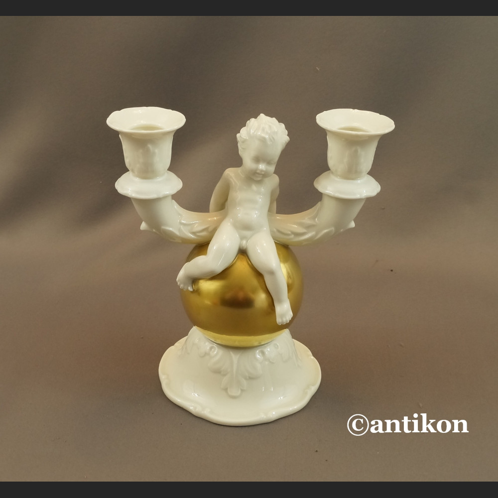 Świecznik porcelana Rosenthal antyk Świecznik porcelana Rosenthal antyk