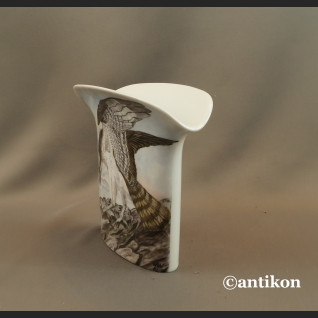 Wazon z orłem Hutschenreuther myśliwski 