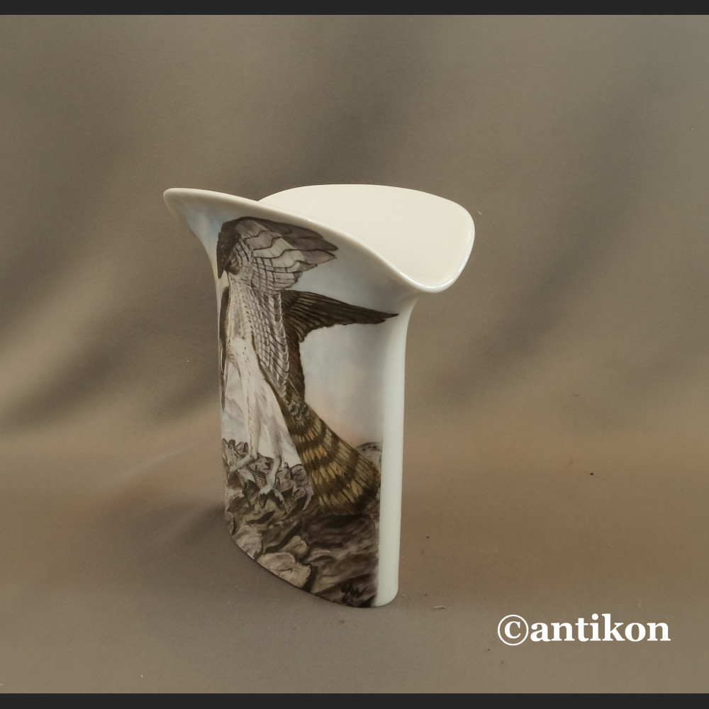 Wazon z orłem Hutschenreuther myśliwski 