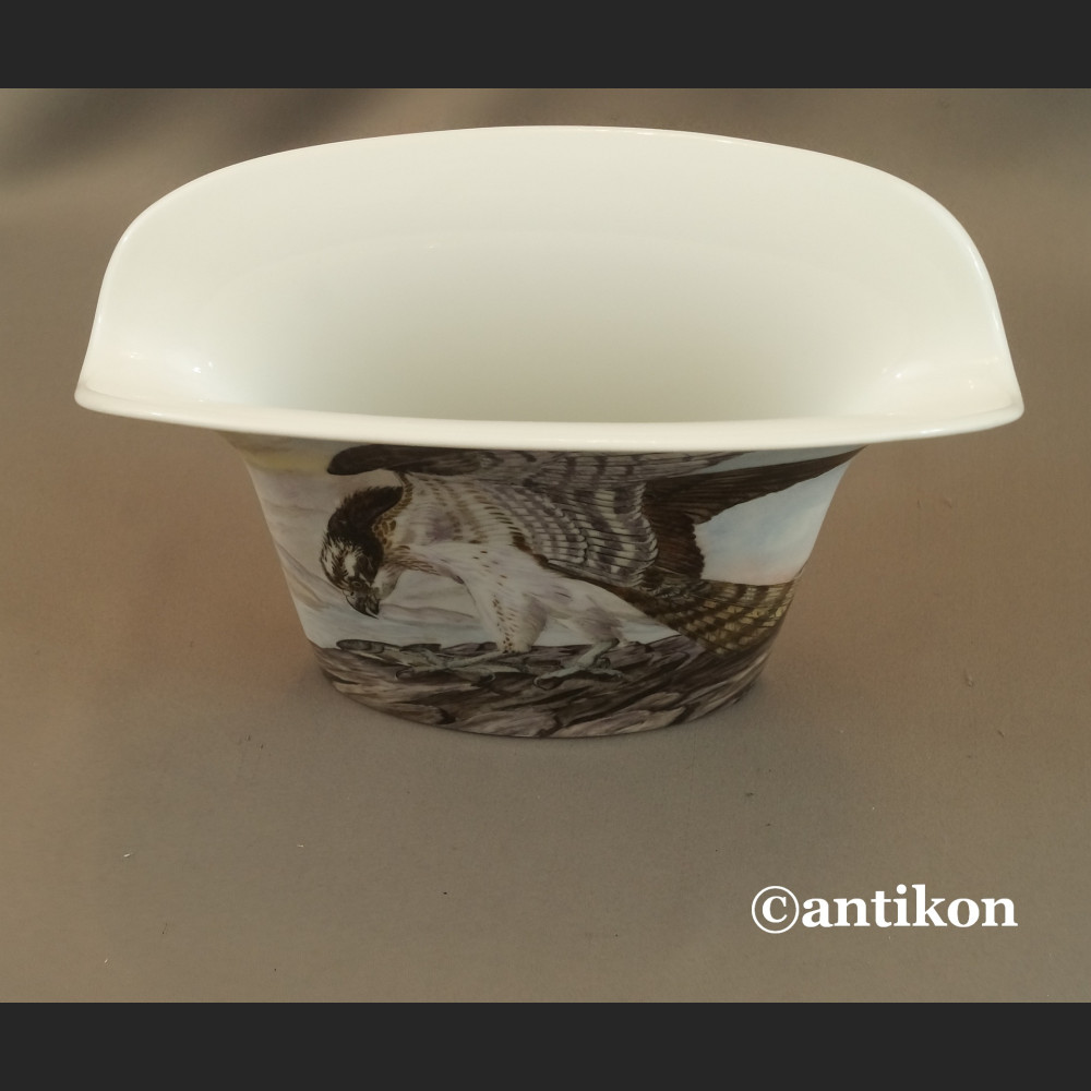 Wazon z orłem Hutschenreuther myśliwski 