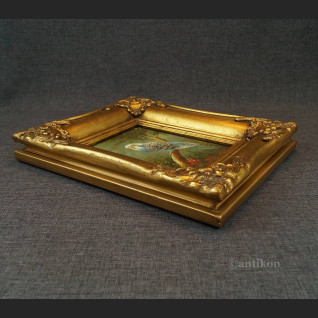 Obraz ptak na gałęzi papużka miniatura Obraz ptak na gałęzi papużka miniatura