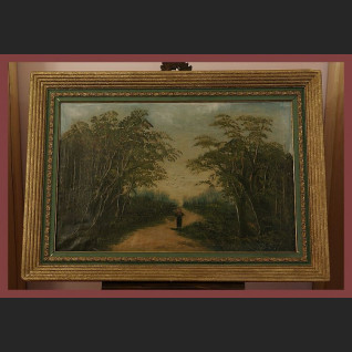 Stary obraz Nastrojowy spacer 