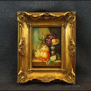 Obraz z owocami martwa natura  Obraz z owocami martwa natura