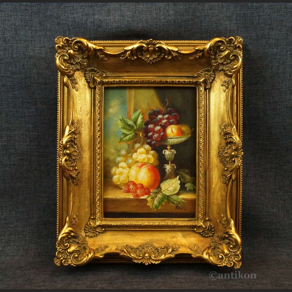 Obraz z owocami martwa natura  Obraz z owocami martwa natura