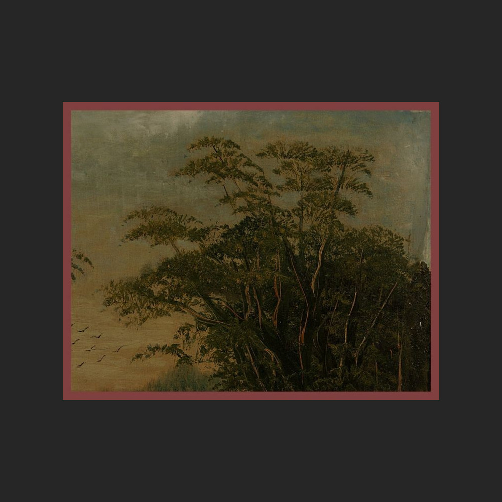 Stary obraz Nastrojowy spacer Stary obraz Nastrojowy spacer