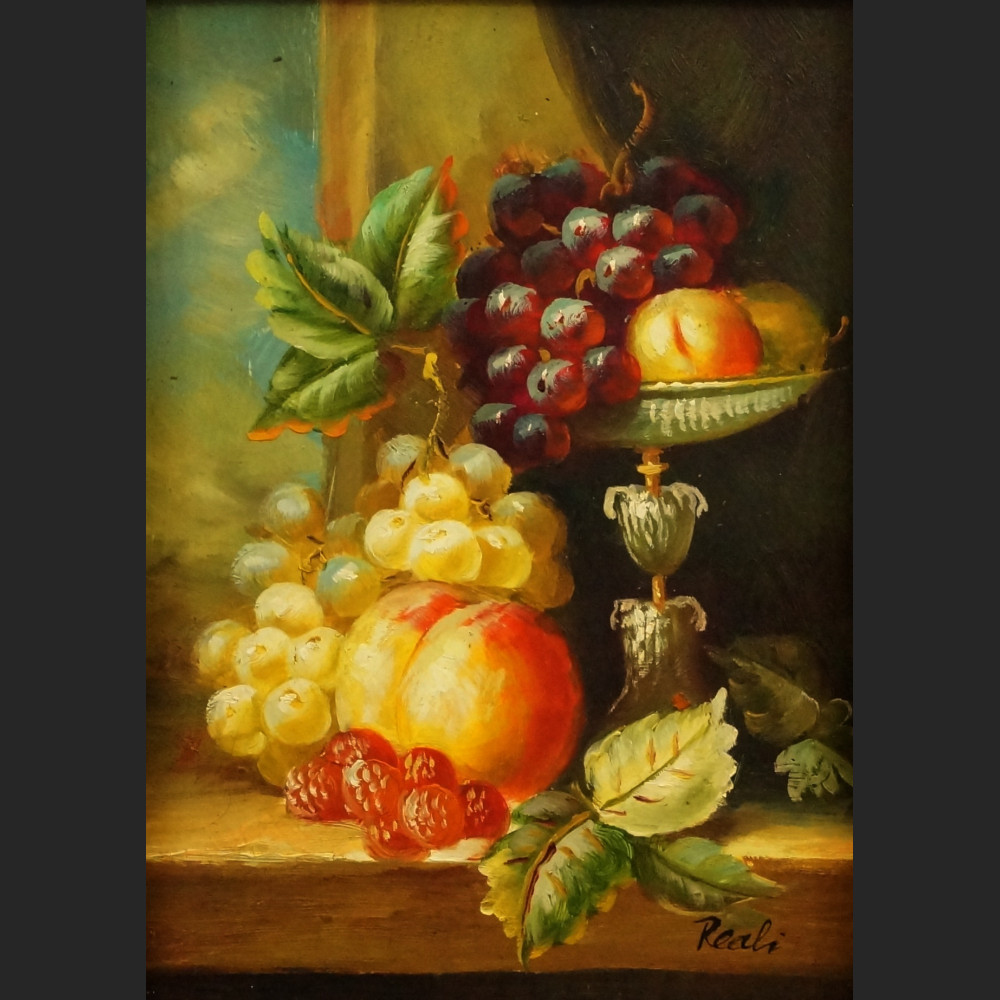 Obraz z owocami martwa natura  Obraz z owocami martwa natura