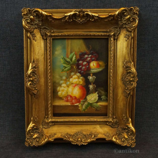 Obraz z owocami martwa natura  Obraz z owocami martwa natura