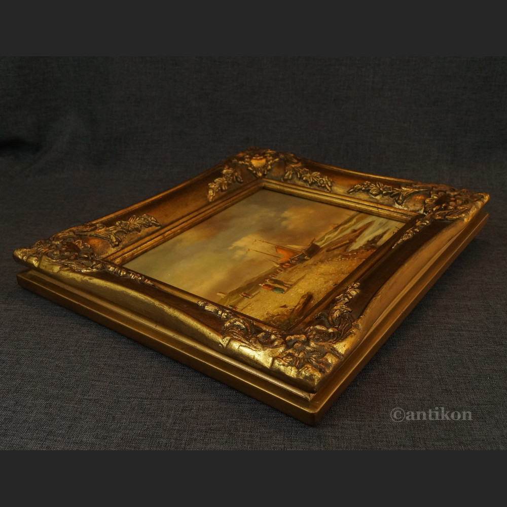 Obraz brzeg morza flamandzkie malarstwo Obraz brzeg morza flamandzkie malarstwo