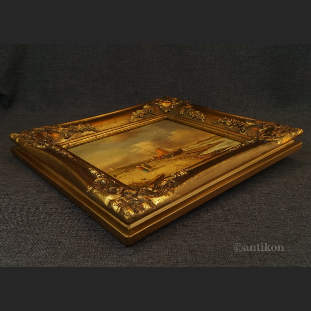 Obraz brzeg morza flamandzkie malarstwo Obraz brzeg morza flamandzkie malarstwo