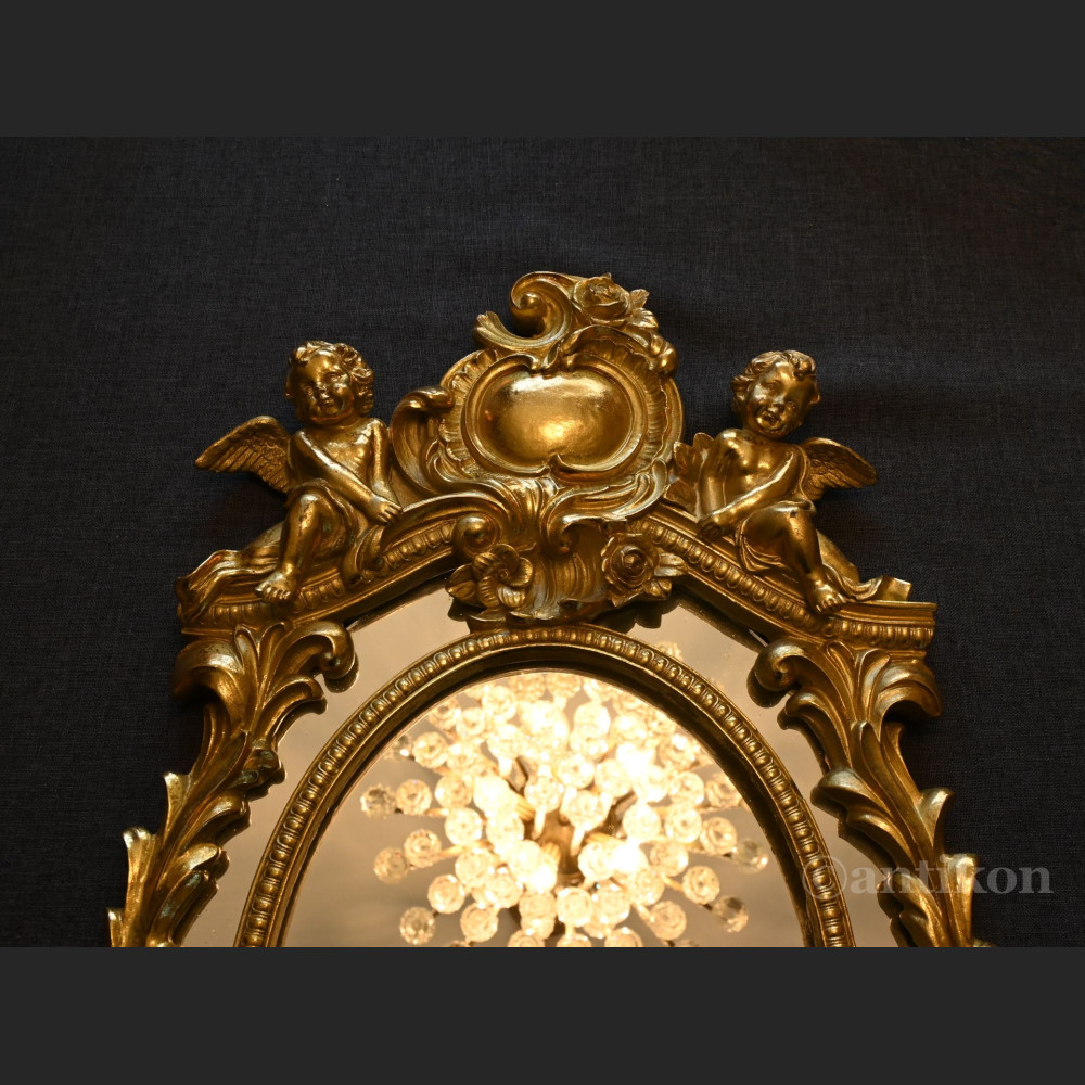 Lustro salonowe barok styl Lustro salonowe barok styl