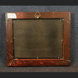 Wiejski widok z wiatrakami obraz w ramie 