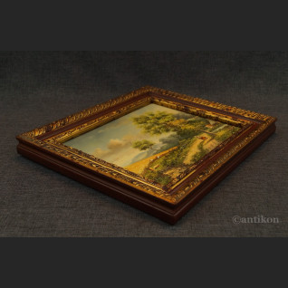 Żniwa obraz olejny na desce  Żniwa obraz olejny na desce