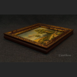 Żniwa obraz olejny na desce  Żniwa obraz olejny na desce